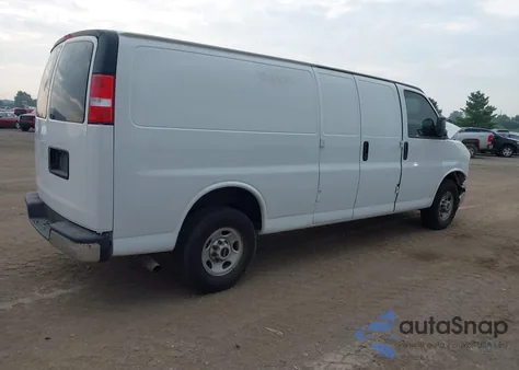 2017 GMC Savana 3500 Work Van z USA, uszkodzony, nr VIN 1GTZ7HFG3H1121326